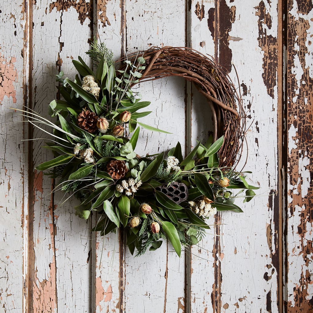 Creekside Farms Fragrant Pod Branch Half Wreath The Best Holiday