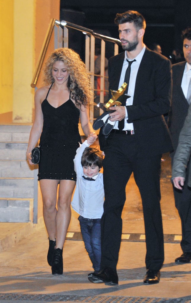 Shakira & Gerard Pique PDA at the Football Federation Awards