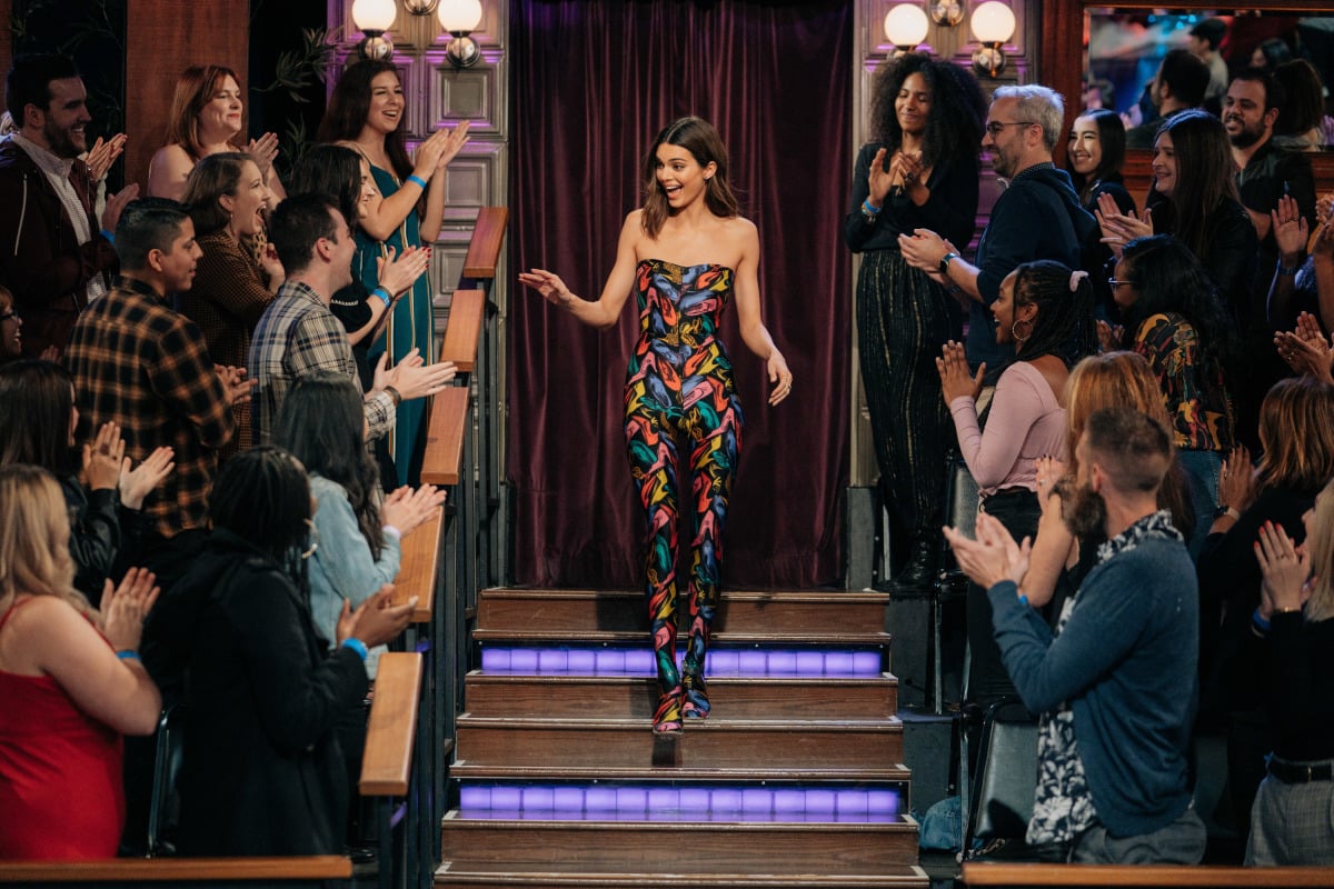 Kendall Jenner At The Late Late Show With James Corden
