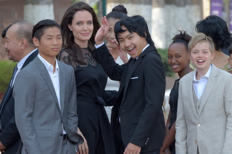 February: Angelina Brought Her Kids to Her Cambodian Movie Premiere