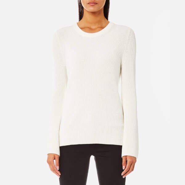 MICHAEL Michael Kors Shaker Bell Sleeve Crew Neck Jumper Bone ($63, originally $209)