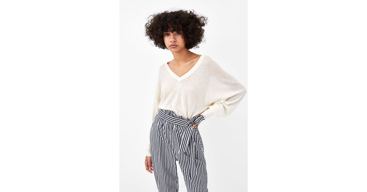 zara paper bag trousers