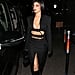 Kylie Jenner Wears a Lado Bokuchava Cutout Buckle Blazer