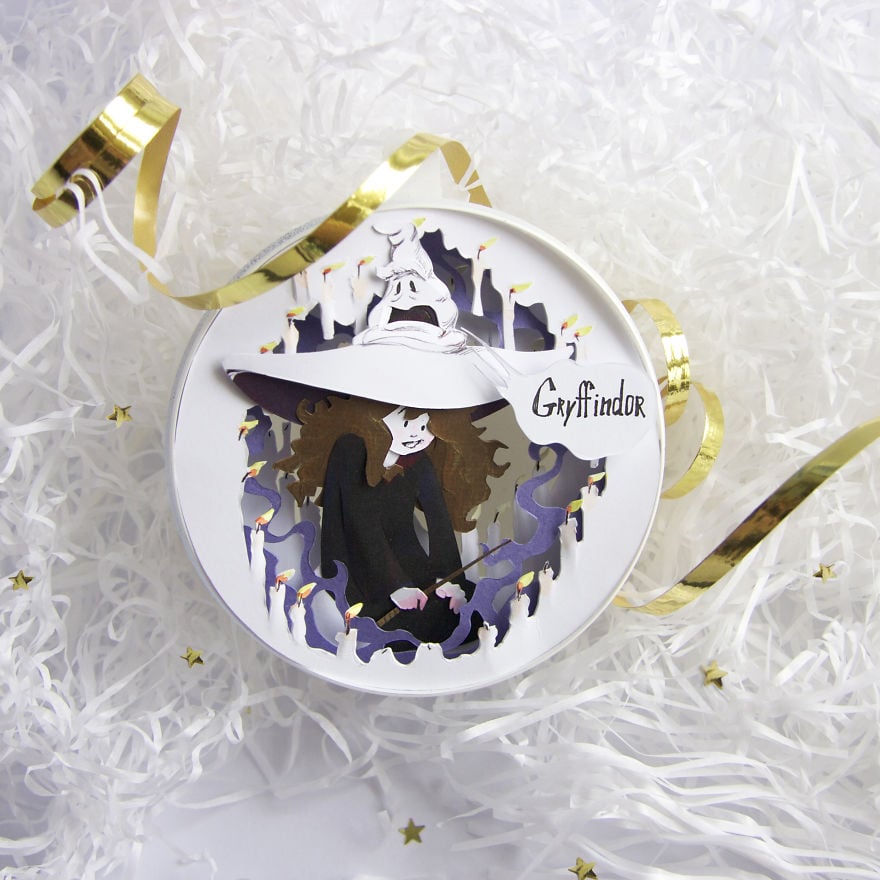 Harry Potter Paper Ornaments