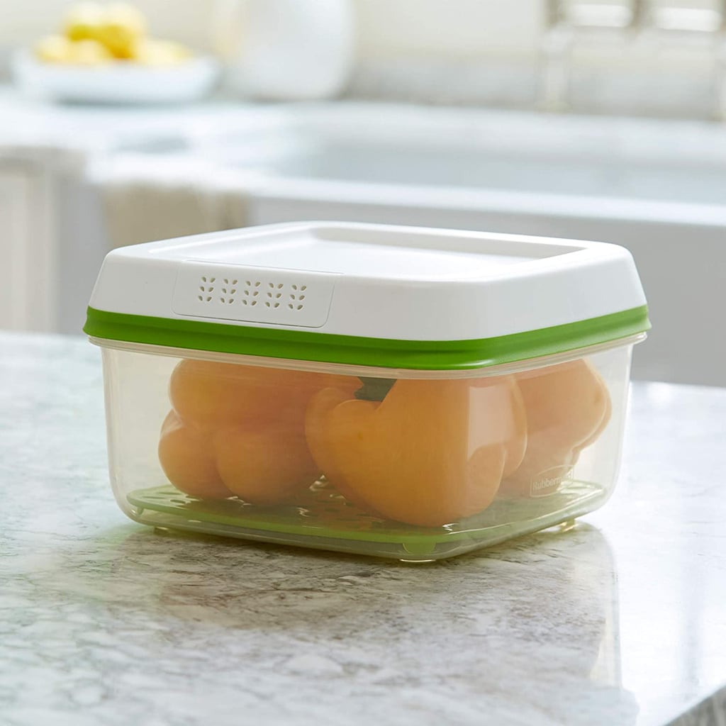 For Larger Items: Rubbermaid FreshWorks Produce Large Square Container