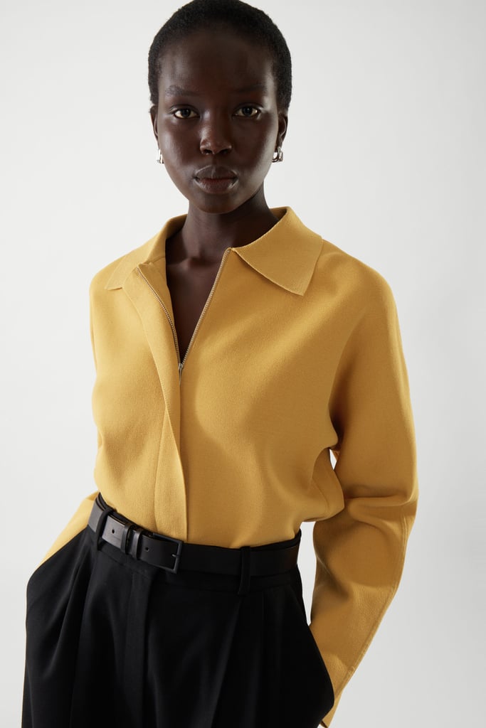 COS Cropped Classic Bomber Jacket