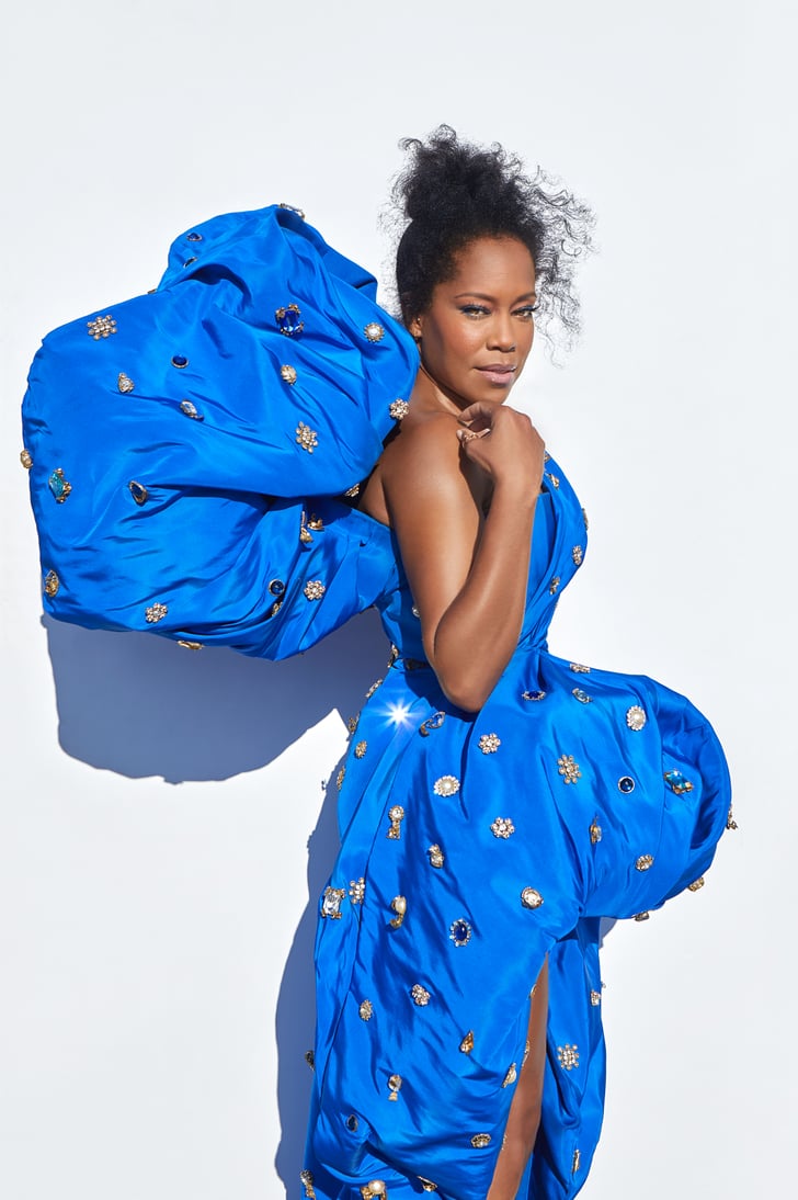 Regina King's Dress and Breonna Taylor T-Shirt at the Emmys