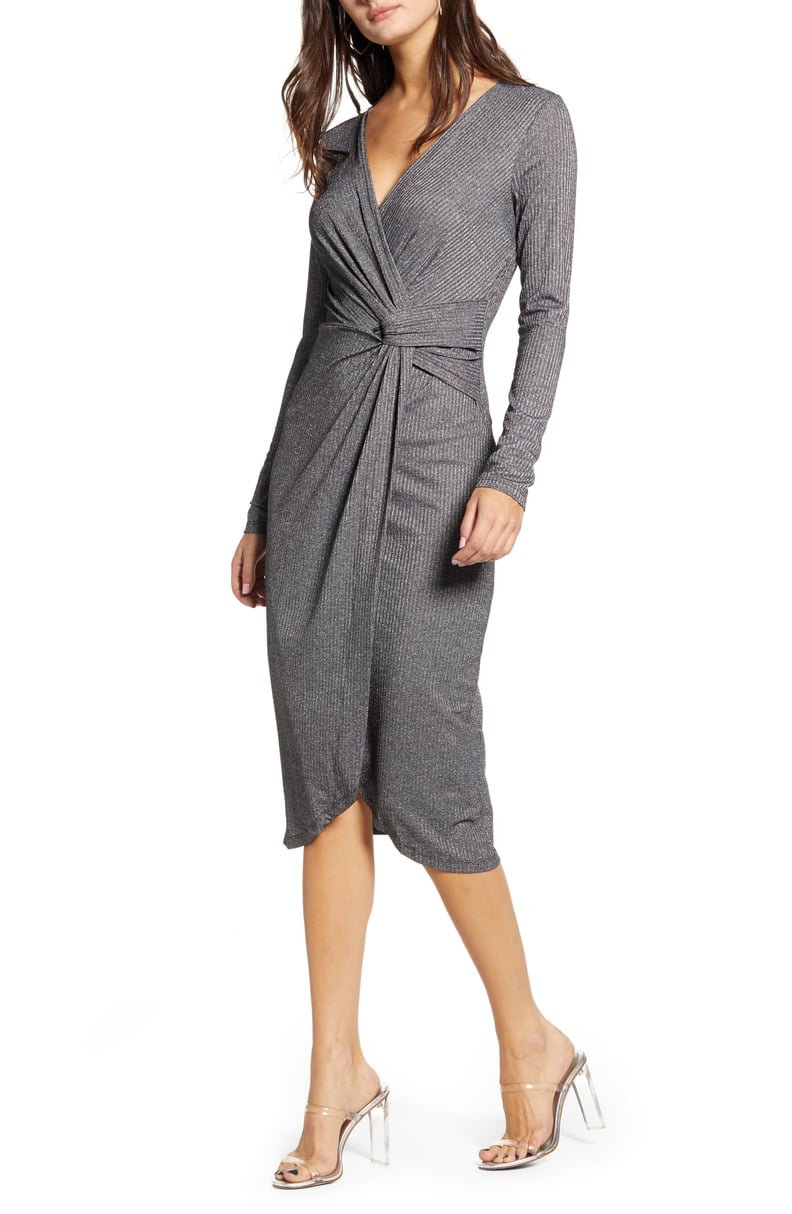 Sparkly Midi Dress Plus Sexy Dress ZOMVA Plus Size Sparkly Bodycon Dress   Glitter
