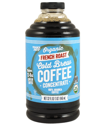 Organic French Roast Cold Brew Coffee Concentrate ($10)