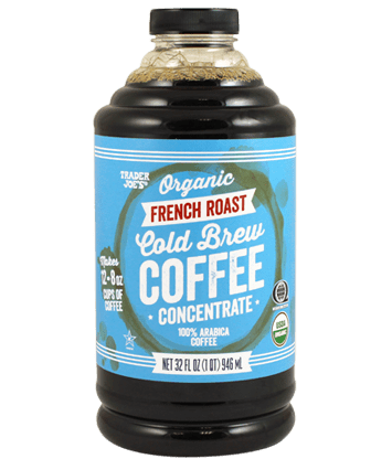 Trader Joe's Organic French Roast Cold Brew Coffee Concentrate ($10)