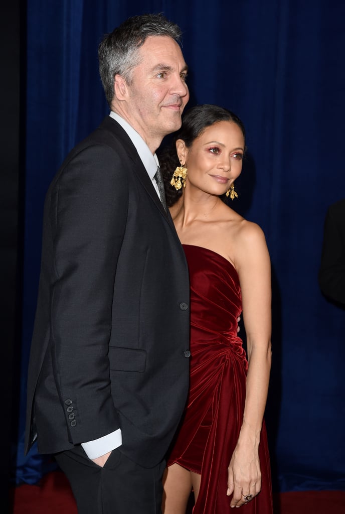 Thandie Newton and Her Family at the Dumbo Premiere in LA