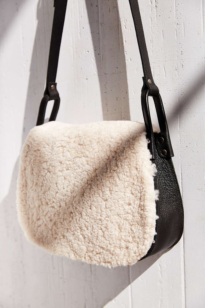 Ecote Shearling Saddle Bag