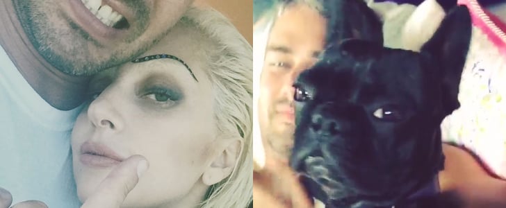 Taylor Kinney and Lady Gaga's Instagram Selfie July 2015