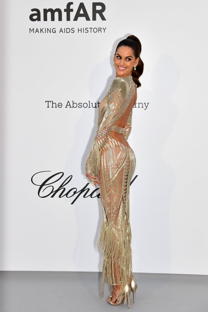 Izabel Goulart at the amfAR Cannes Gala