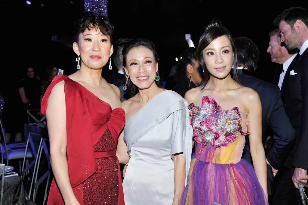 Pictured: Sandra Oh, Tan Kheng Hua, and Fiona Xie