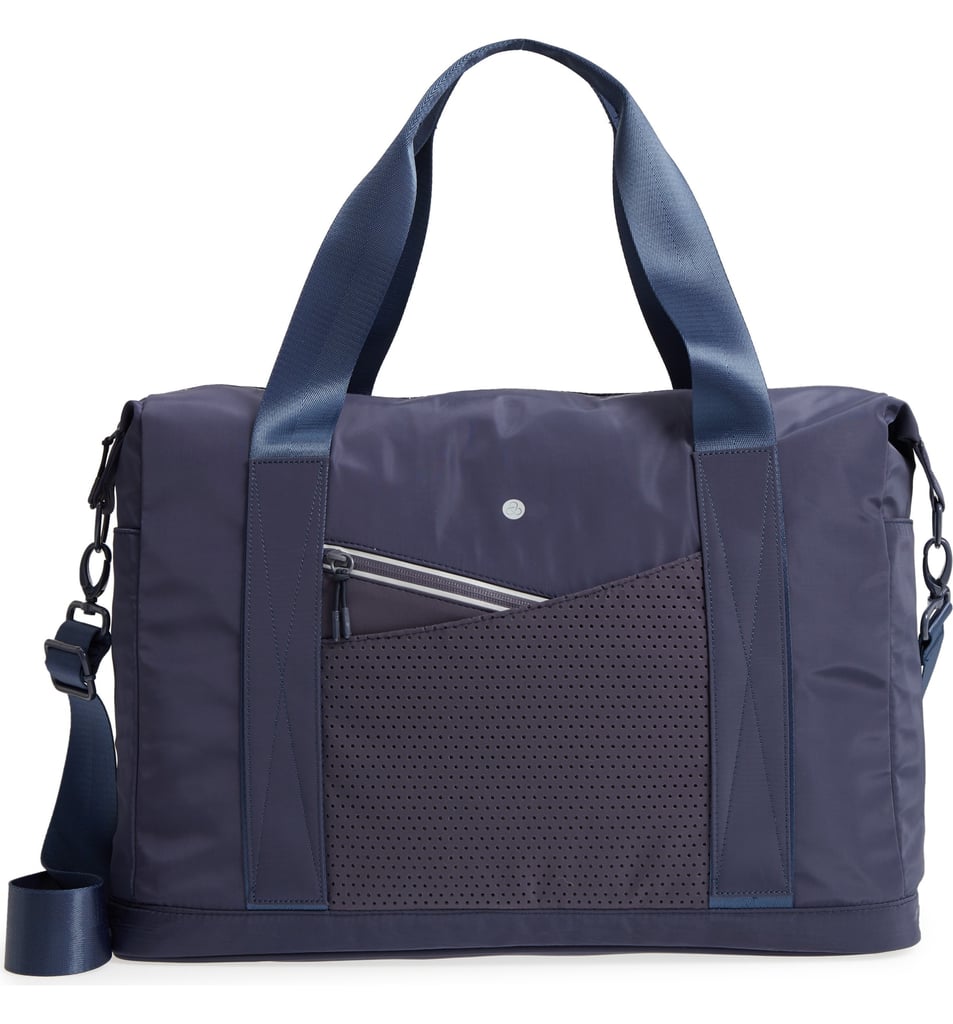 Zella New Perforated Duffel Bag Cute Gym Bags For Women 2018