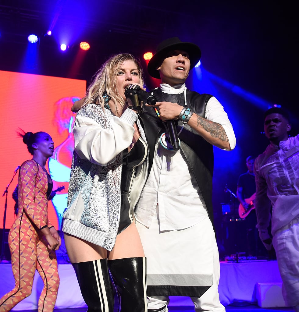 Fergie Performing at Creative Coalition's Benefit Gala 2016