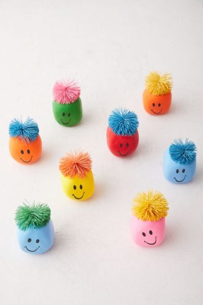 Happy Face Rubber Stress Ball