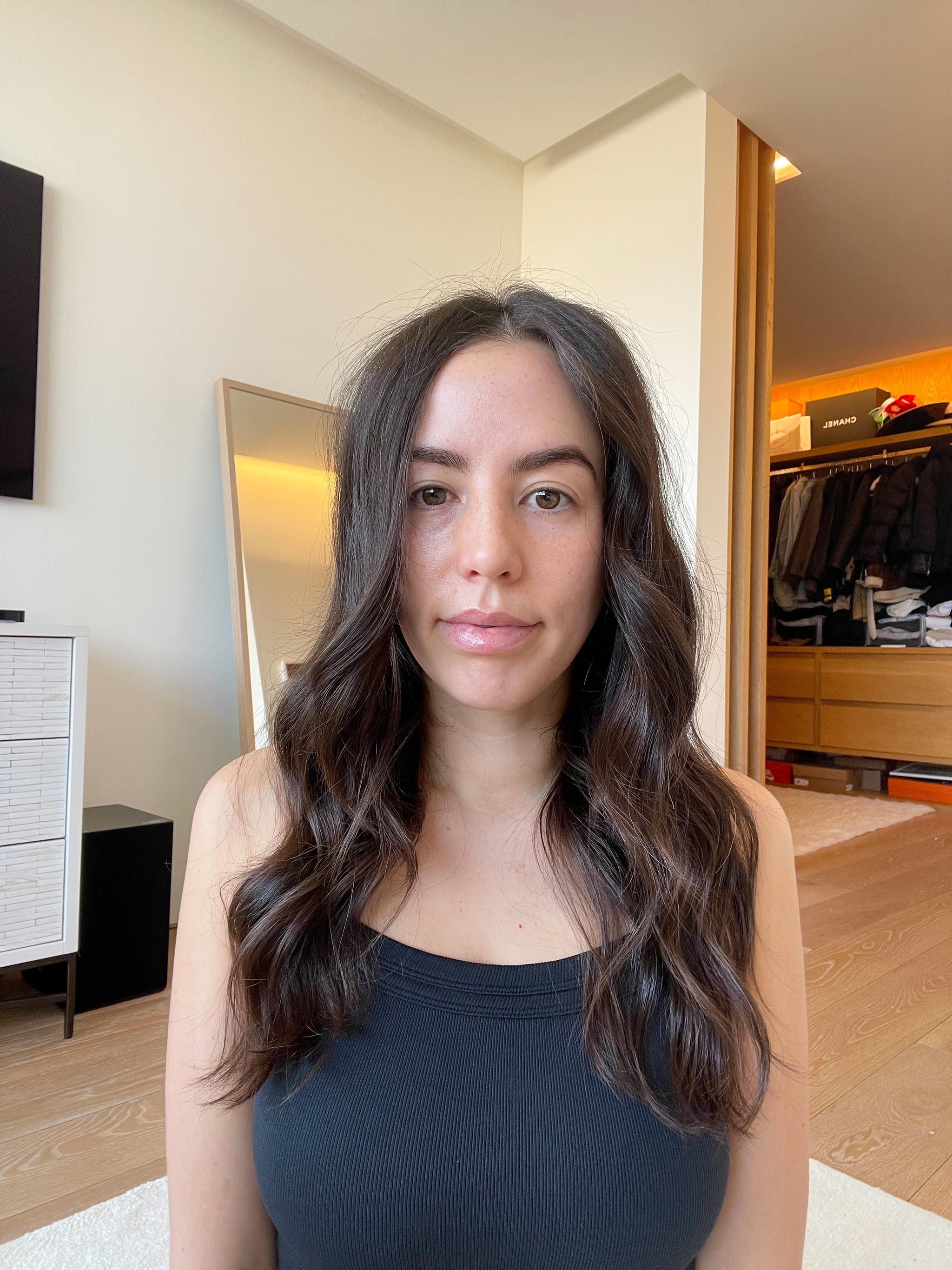 TikTok Face Framing Curl Hack -- Contour Face With Hair