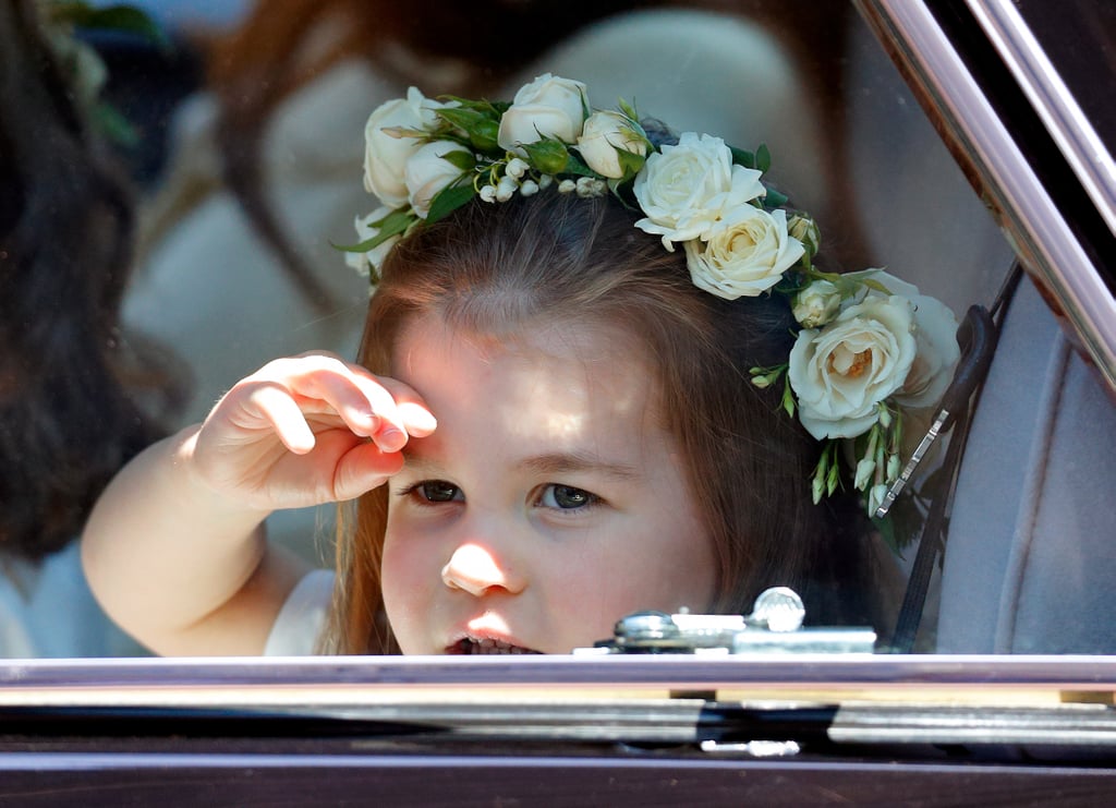 George and Charlotte at Harry's Wedding Pictures