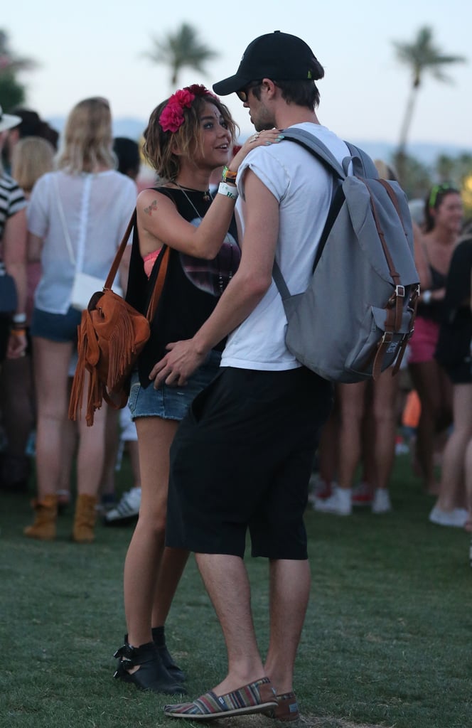 Sarah Hyland and boyfriend Matt Prokop shared a sweet moment.