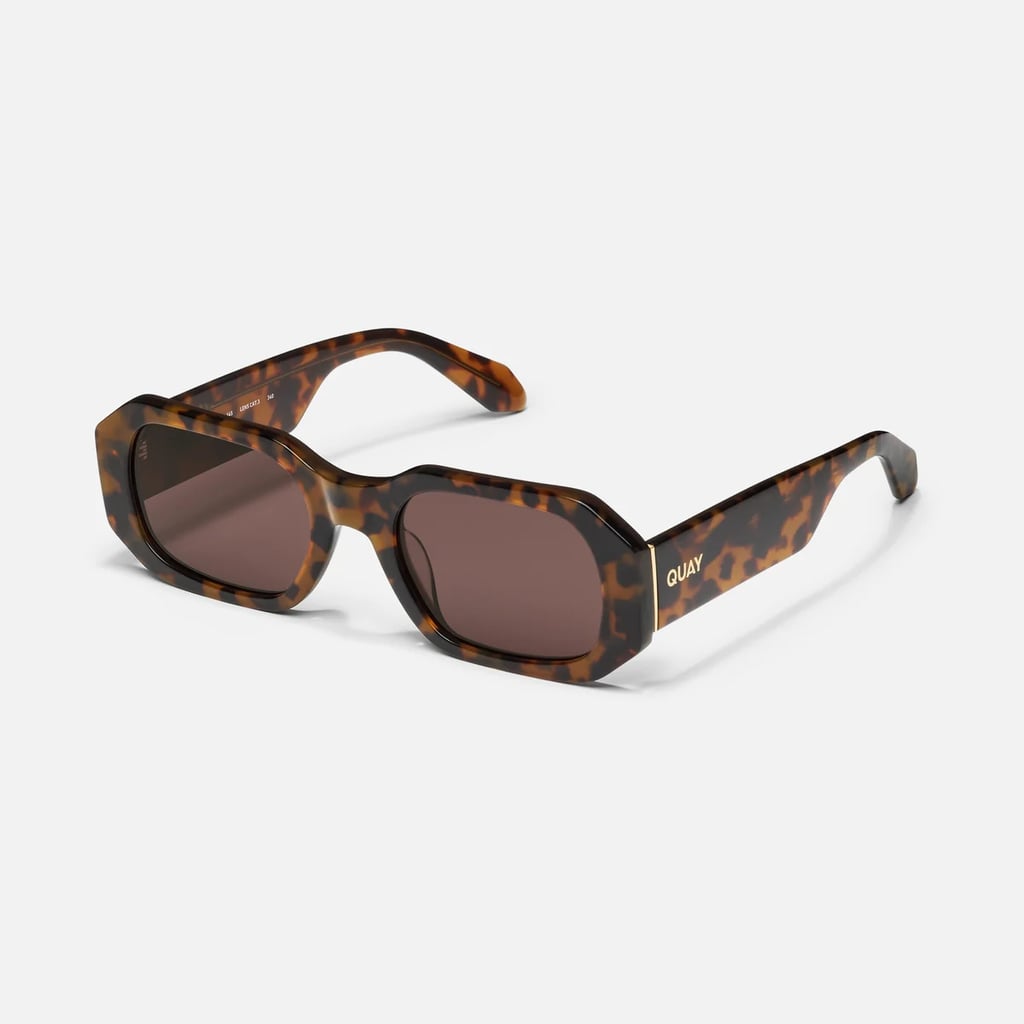 Quay Hyped Up 90s Square Sunglasses ($49, originally $75)
Chances are you have put your sunglasses through it this summer. Whether they got stuck in the sand at the beach or scratched after being thrown into your purse, there is never a bad time to add a fresh pair to the rotation.