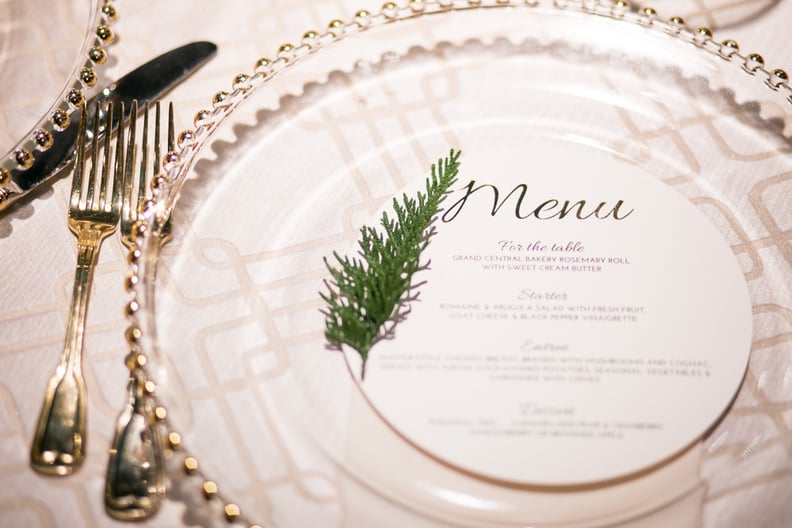 Menu Cards Add a Seasonal Touch