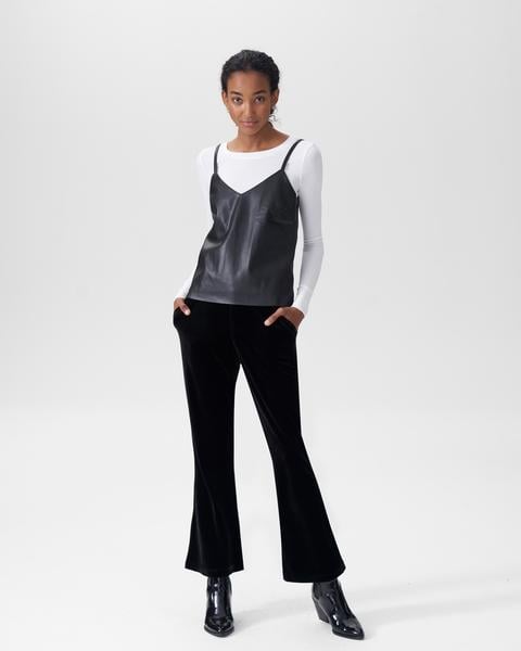 Universal Standard Farrah Velvet Pants - Black