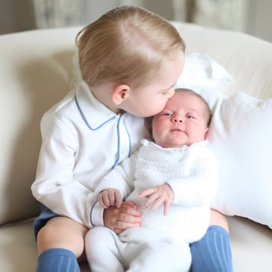 Princess Charlotte's First Portrait With Prince George