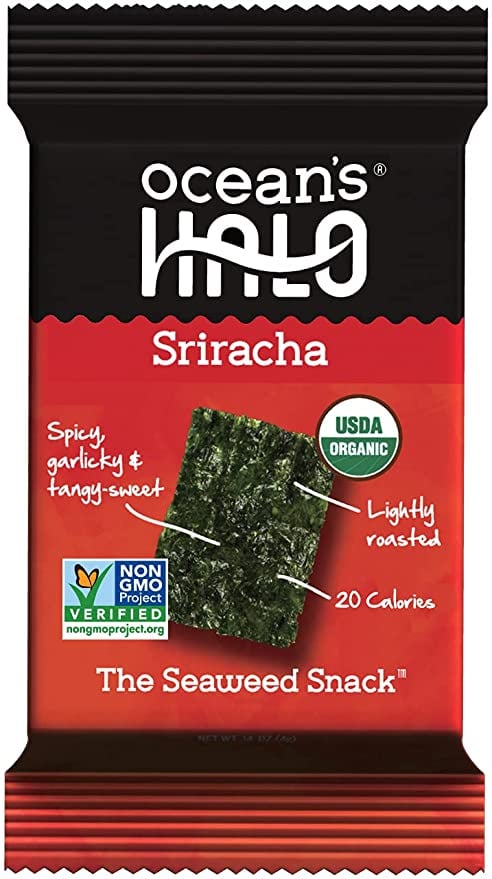 Ocean's Halo Siracha Seaweed Snacks