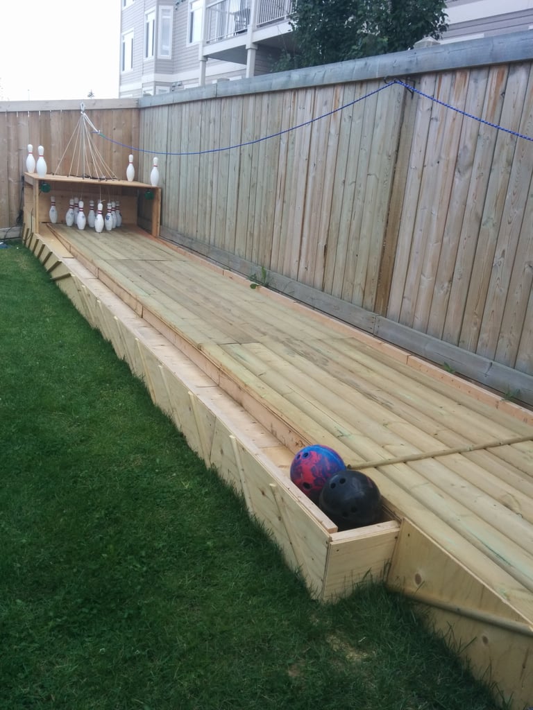 DIY Backyard Bowling Alley | POPSUGAR Home