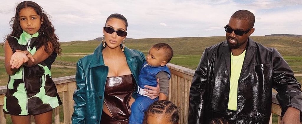 Kim Kardashian and Kanye West's Family Father's Day Outfits