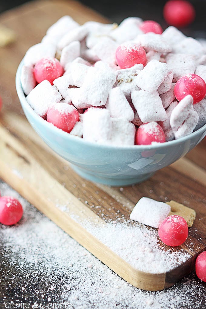 "Strawberry Cheesecake" Muddy Buddies