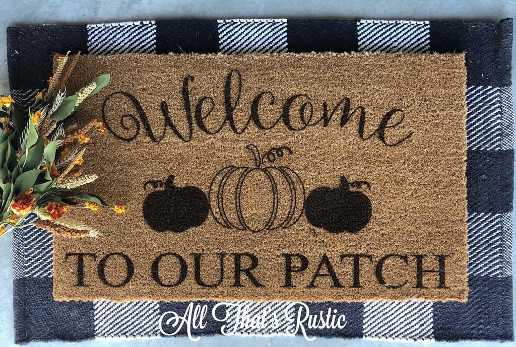 Welcome To Our Patch Doormat