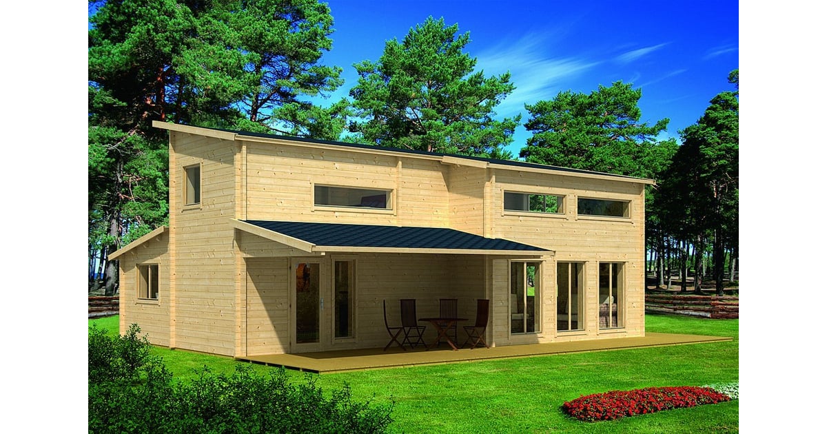 Allwood Eagle Point Cabin Best Tiny Houses on Amazon POPSUGAR