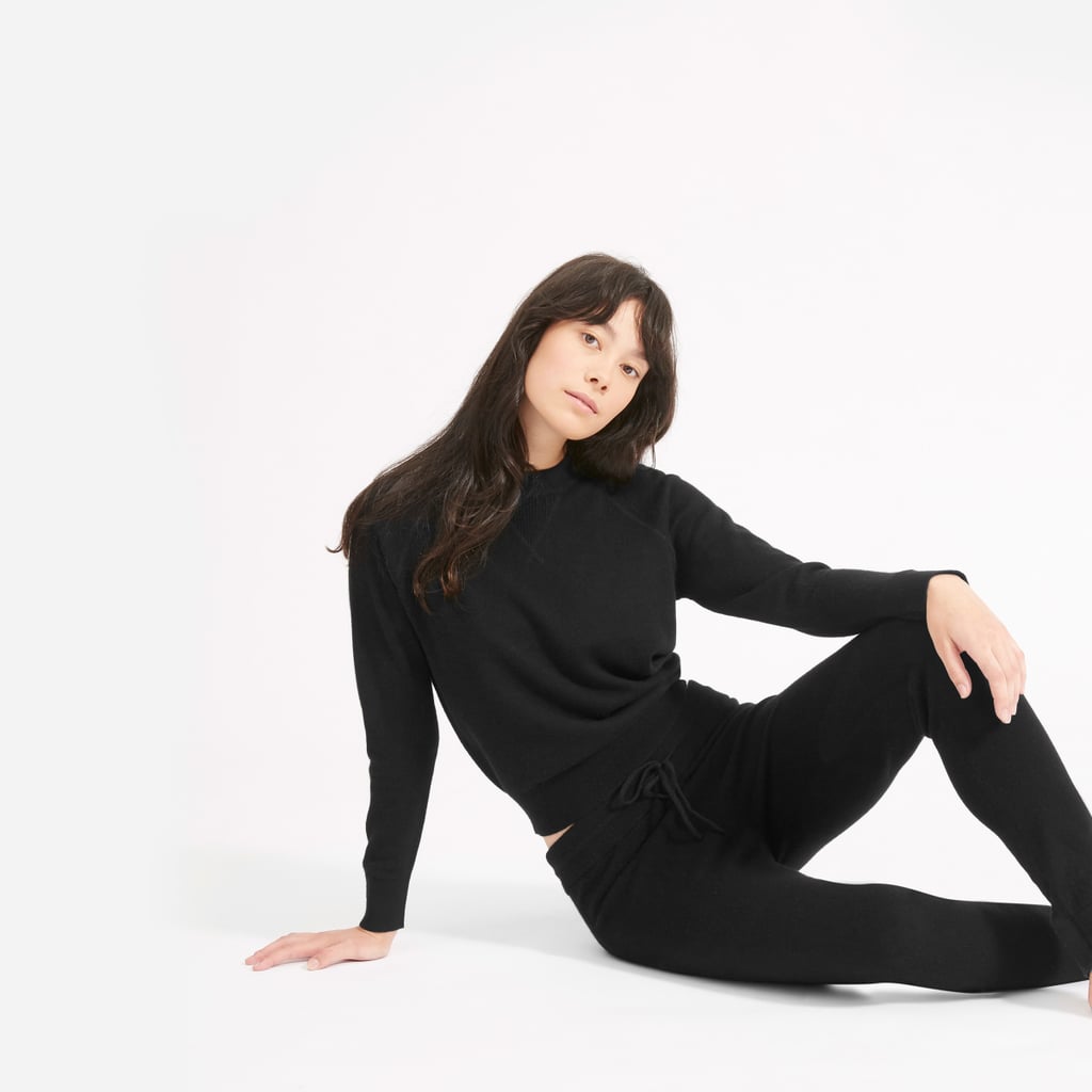 Everlane Cashmere Sweatsuit Holiday Gift Ideas For New Moms POPSUGAR Family Photo 2