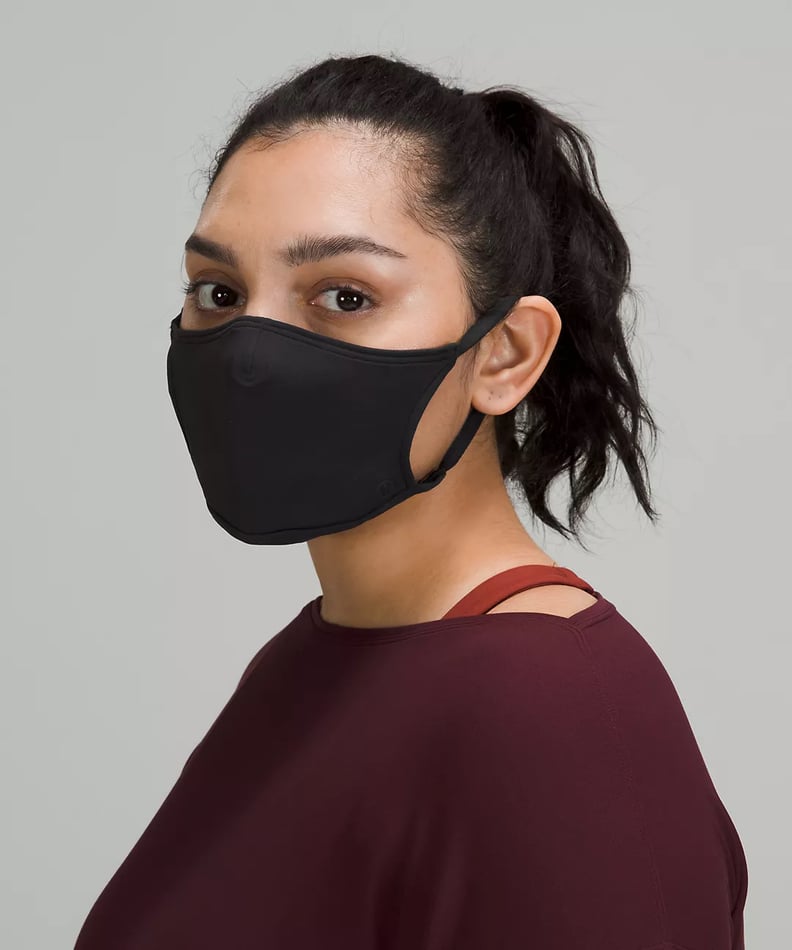 Lululemon's New Double Strap Face Mask For $10 | POPSUGAR Fitness