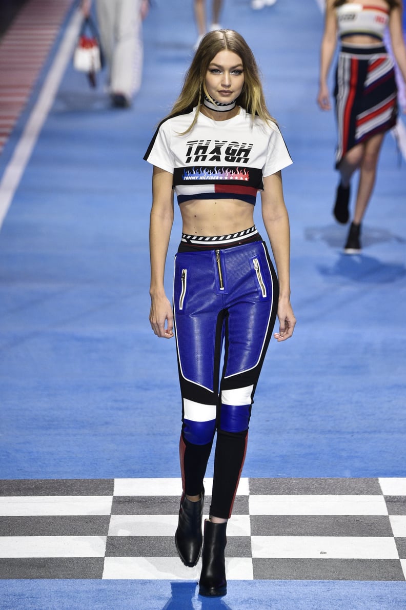 Gigi Hadid Walked the Runway in Her Tommy Designs
