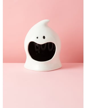 Ten Strawberry Street Ceramic Ghost Candy Dish