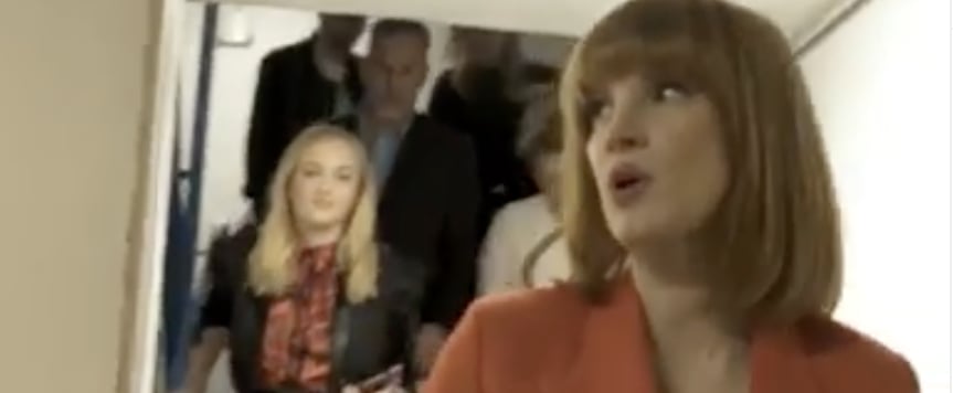Jessica Chastain Game of Thrones Finale Predictions Video