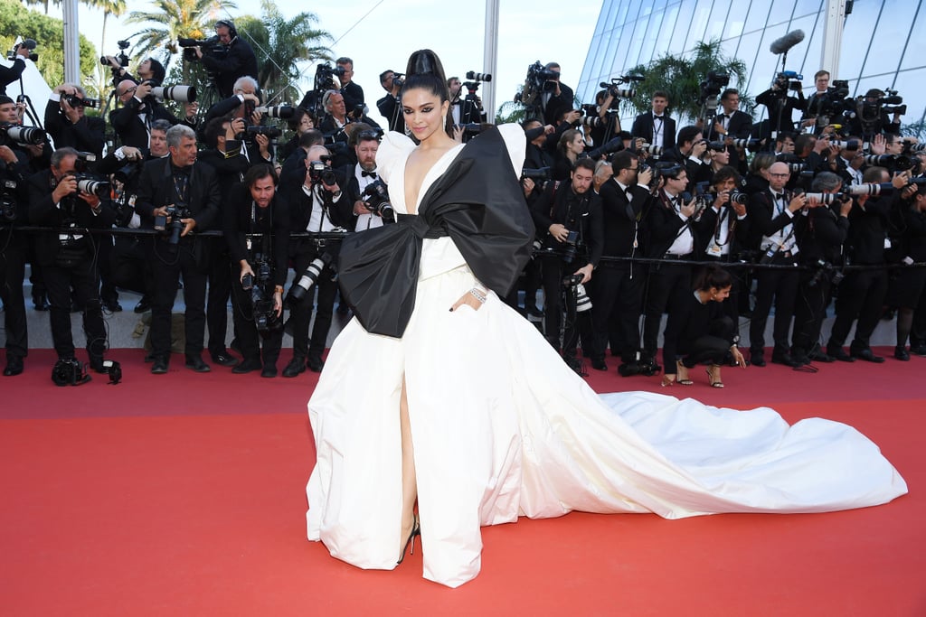 Deepika Padukone White Dress at Cannes 2019