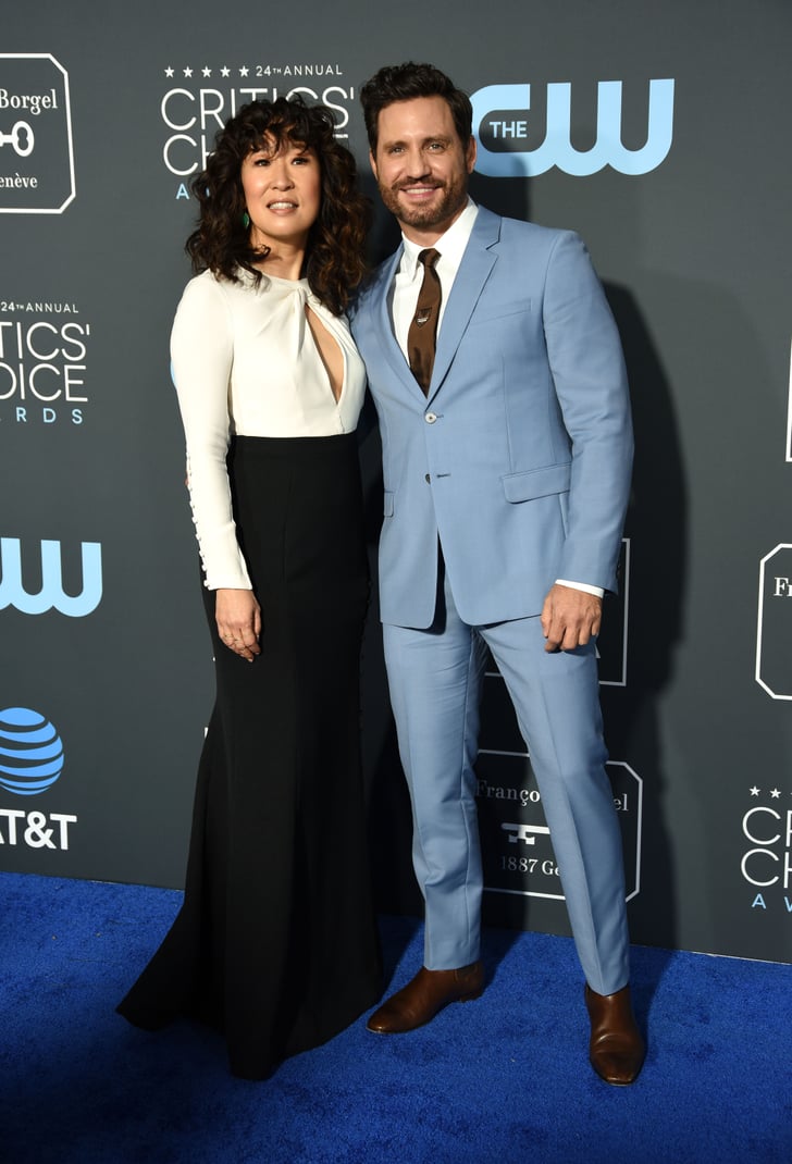 Pictured: Sandra Oh and Edgar Ramirez | Best Pictures From the 2019 Critics' Choice Awards