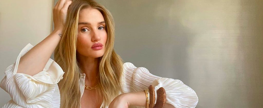 Shop Rosie Huntington-Whiteley's Pleated Loungewear Set