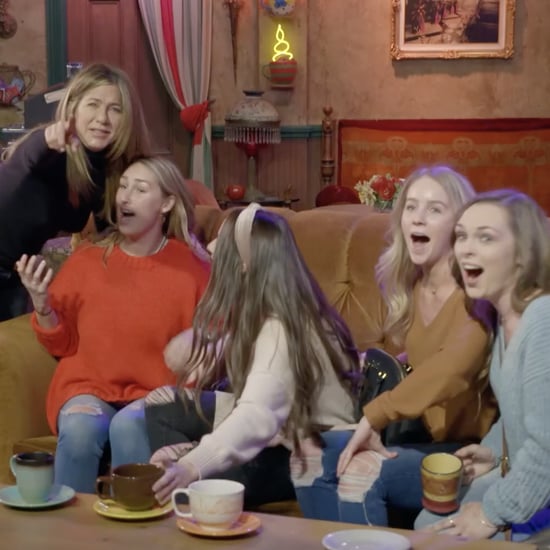 Jennifer Aniston Scares Fans on the Set of Friends | Video