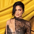 Kylie Jenner's Double-Slit Naked Dress Puts Her Hip Tattoo on Display