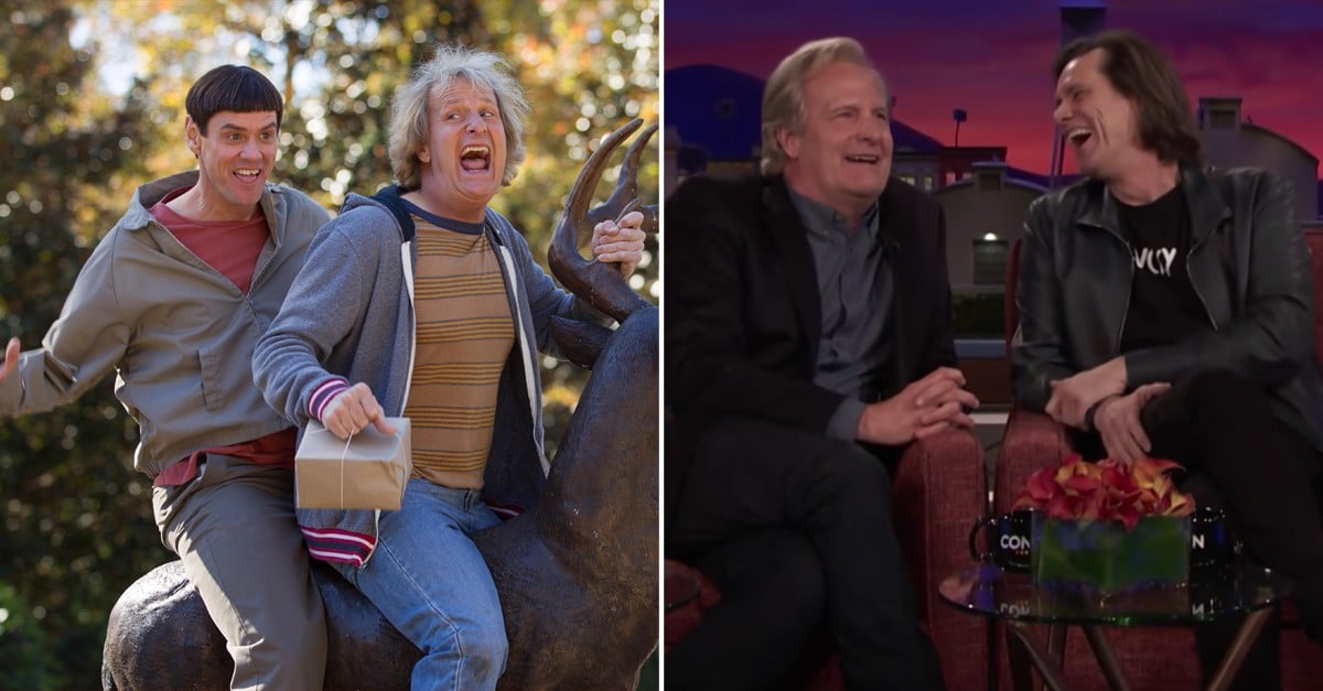 Jim Carrey and Jeff Daniels Dumb and Dumber Reunion on Conan POPSUGAR