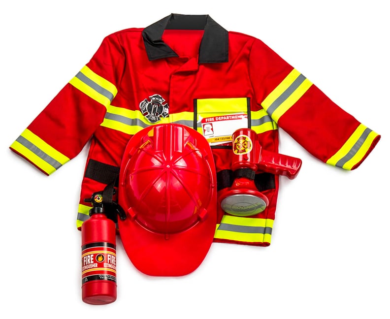 Melissa & Doug Personalized Fire Chief Costume Set