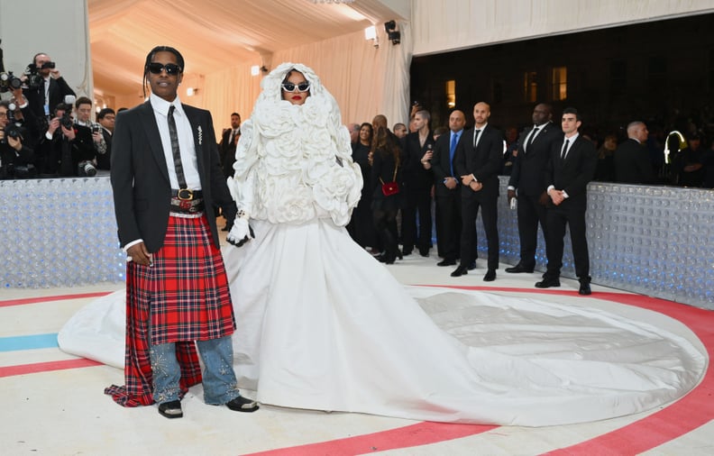 Pregnant Couple Costumes: Met-Gala Rihanna and A$AP Rocky