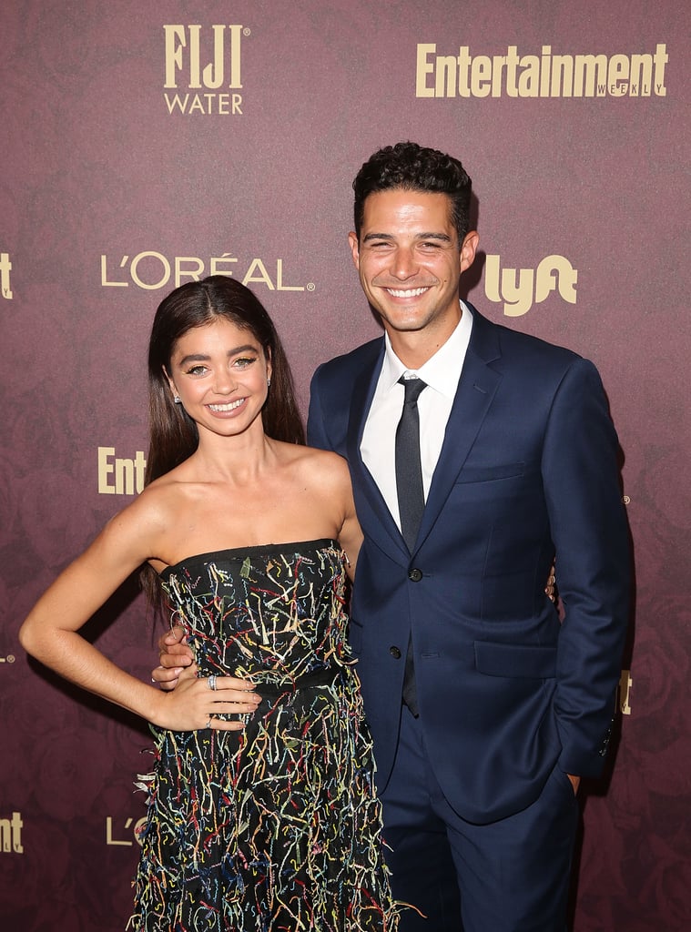 Sarah Hyland and Wells Adams Anniversary Pictures 2018