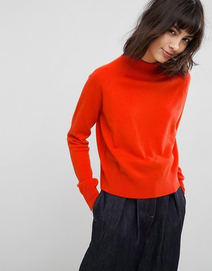 Asos 100% Cashmere Turtle Neck Jumper